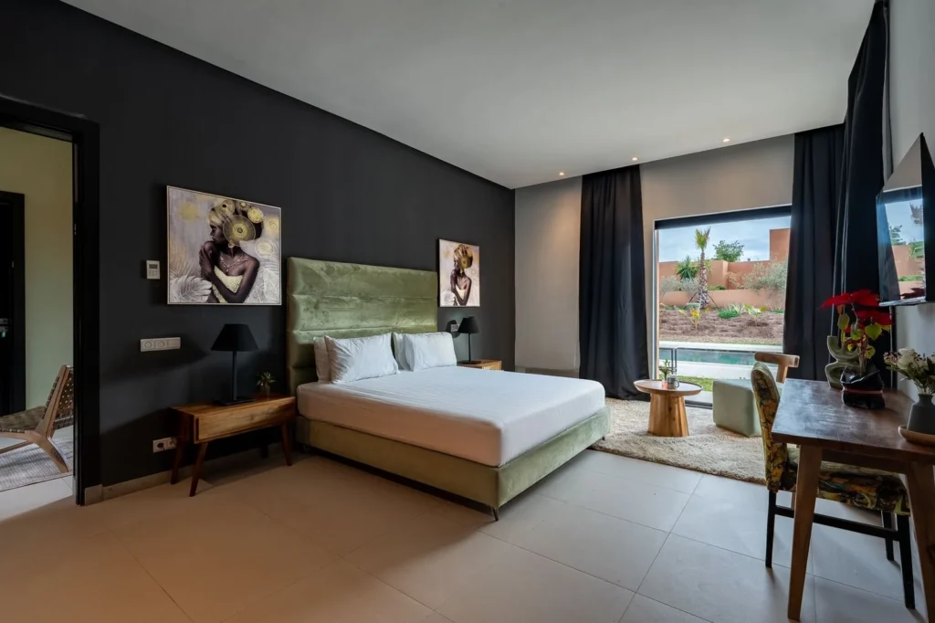 location villa marrakech palmeraie 4 chambres