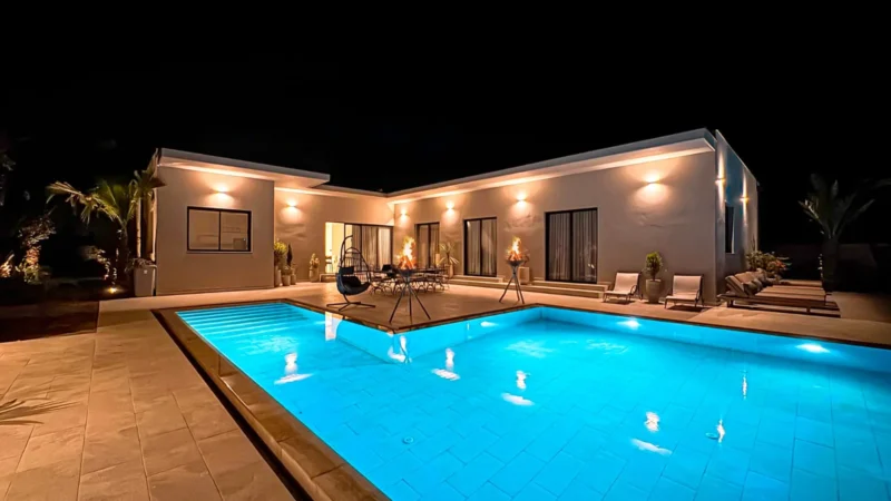 Villa Marrakech avec cuisinière